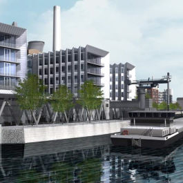 Neubau eines Bürogebäudes am Westhaften Pier mit HOAI 1-7